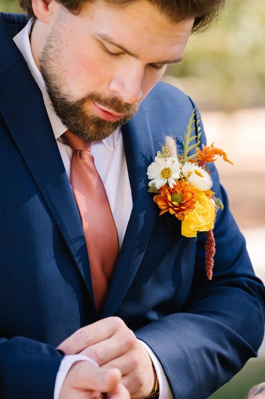 Wedding venue detail — tablescape and florals